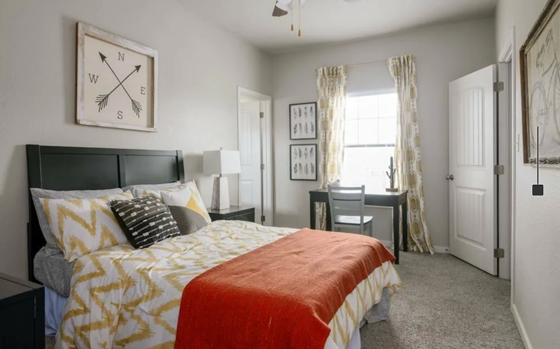 The Heights’ bedrooms are designed with comfort in mind, giving you a quiet space to unwind at the end of the day and start fresh each morning.