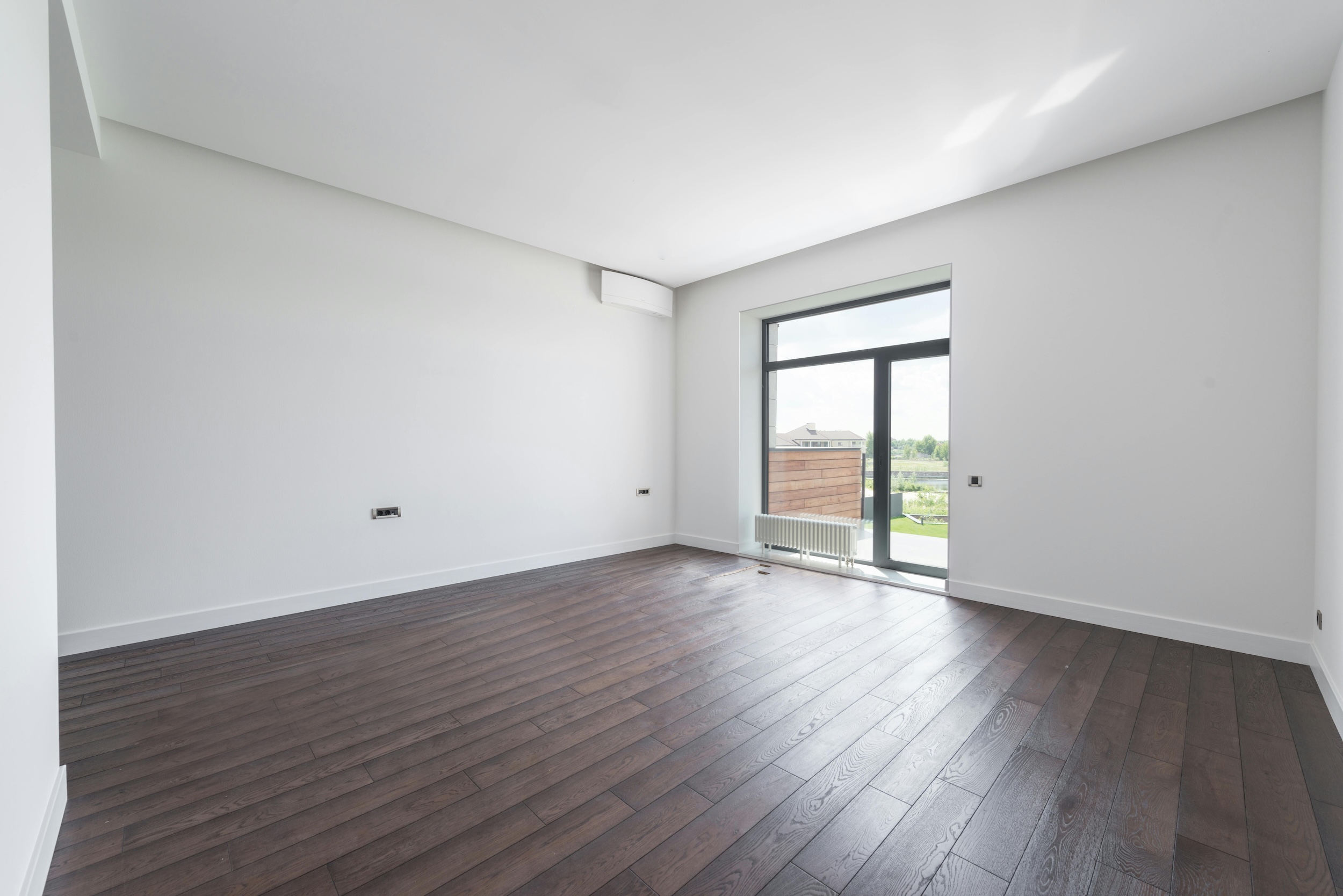stock image empty apartment the heights