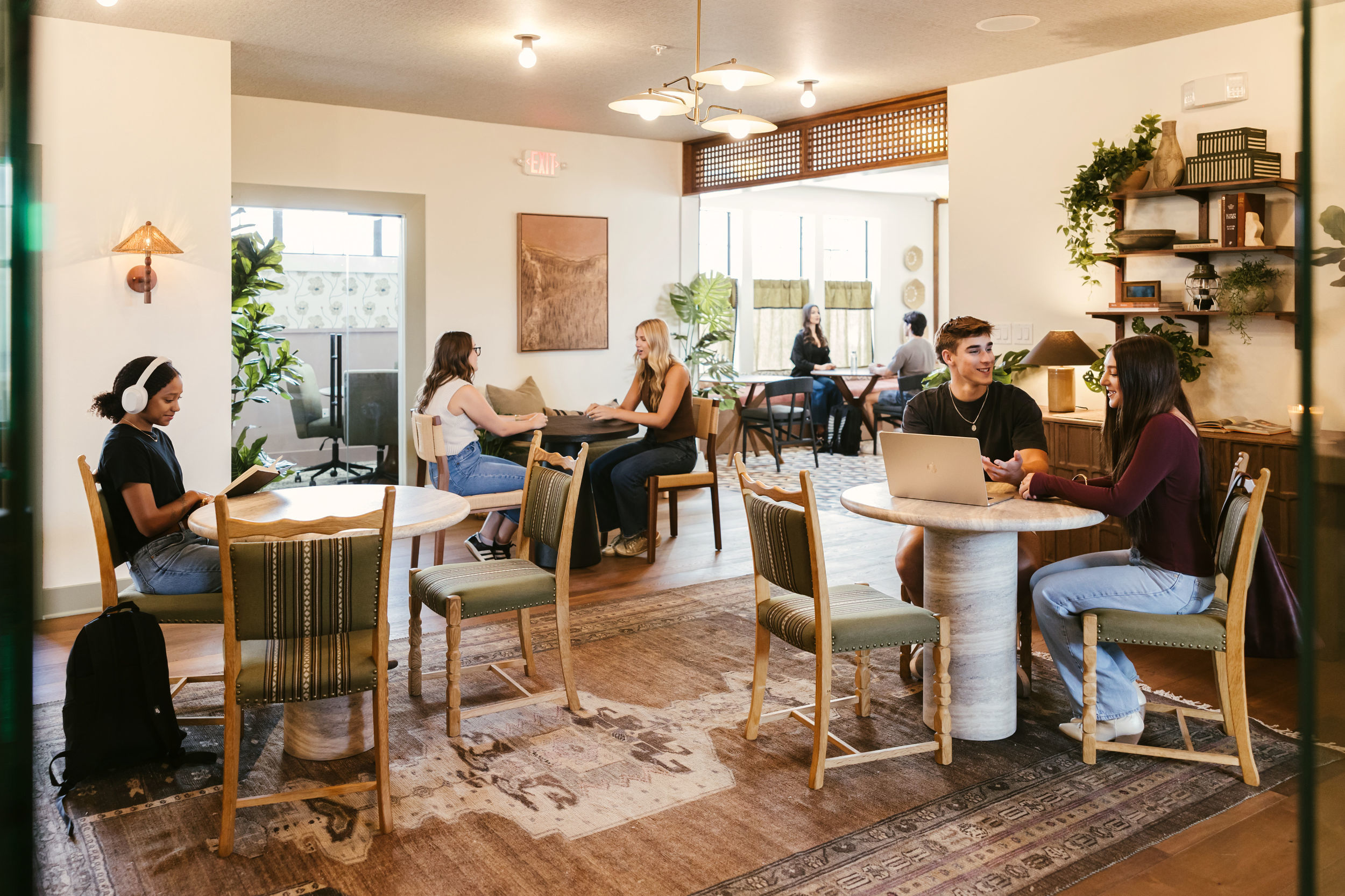 The Heights Leasing Office & Study Areas